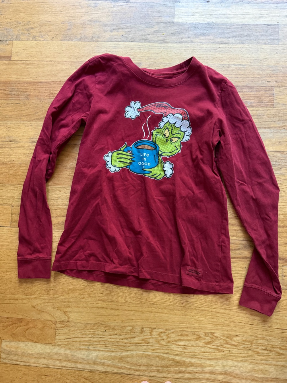 Life Is Good Grinch shirt
